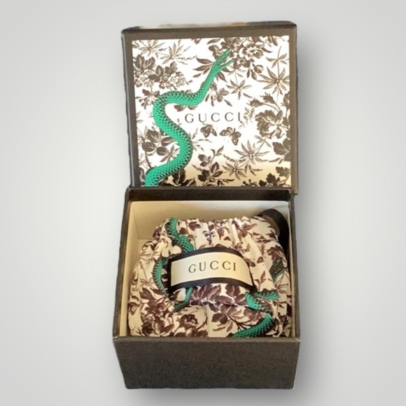 Gucci Sterling Silver Necklace Double G New in Gift Box With Pouch - Picture 12 of 12